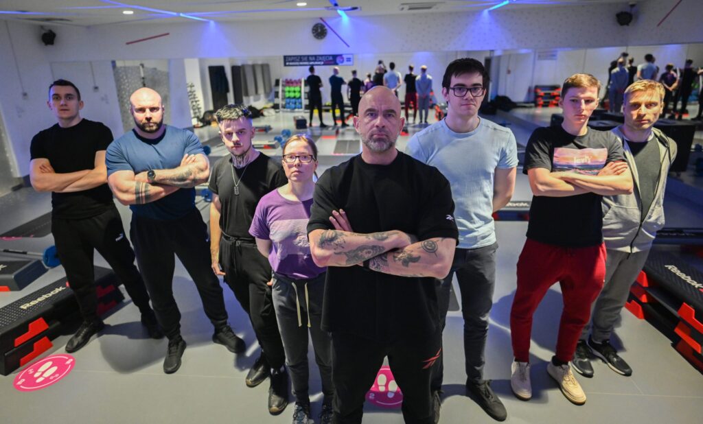 jak wygląda kurs na trenera personalnego - grupa ze szkolenia w Warszawie